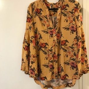 Free People Bell Sleeve Tunic